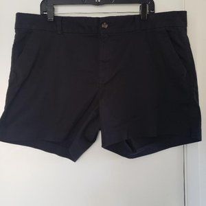 Women's GAP Relaxed Girlfriend Brand Stretch Size 16 Black